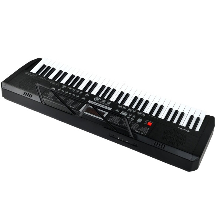 SUPRIMO EK61L keyboard elektroniczny 61 podświetlanych klawiszy pulpit do nut mikrofon