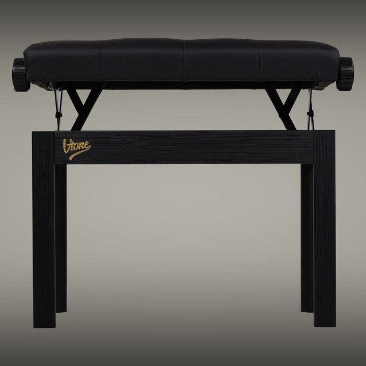 V-TONE PB3 BK ława do pianina regulowana 47-55 cm do 140 kg biała