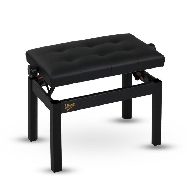V-TONE PB3 BK ława do pianina regulowana 47-55 cm do 140 kg biała