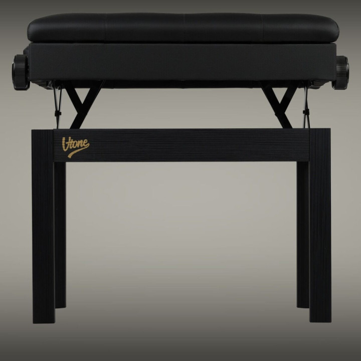 V-TONE PB2 BK ława do pianina regulowana 49-57 cm do 140 kg czarna