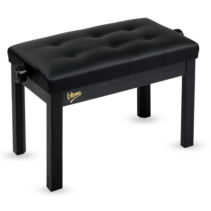 V-TONE PB3 BK ława do pianina regulowana 47-55 cm do 140 kg biała