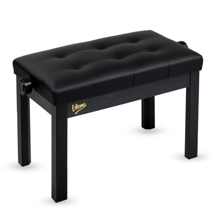 V-TONE PB3 BK ława do pianina regulowana 47-55 cm do 140 kg biała