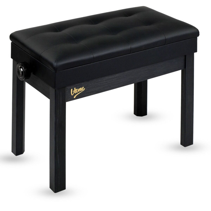 V-TONE PB2 BK ława do pianina regulowana 49-57 cm do 140 kg czarna