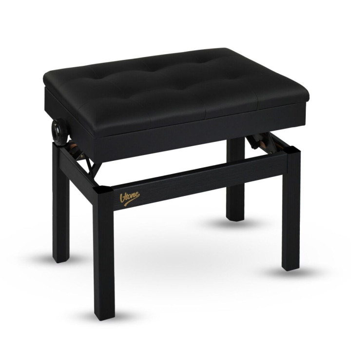 V-TONE PB2 BK ława do pianina regulowana 49-57 cm do 140 kg czarna