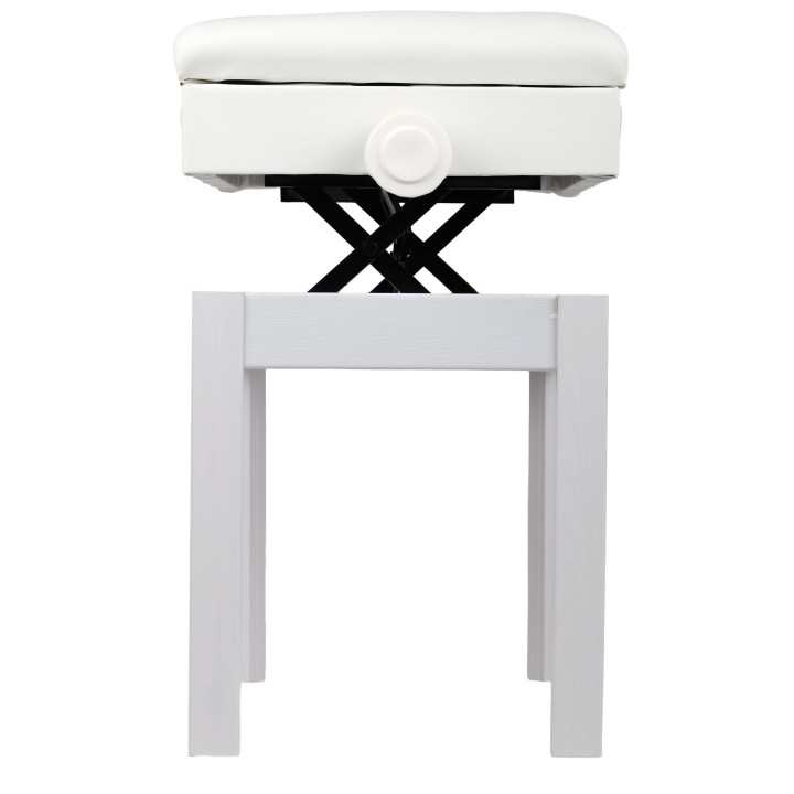 V-TONE PB4 WH ława do pianina regulowana 49-57 cm do 140 kg biała