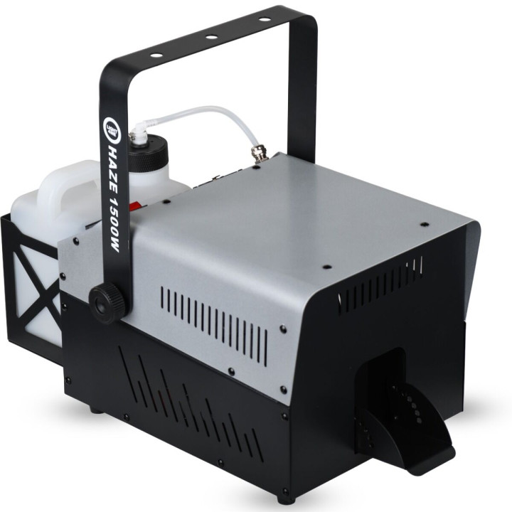 LIGHT4ME HAZE 1500W generator wytwornica dymu mgły hazer DMX pilot bezprzewodowy