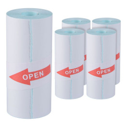 OEM NN PP 5x papier termiczny samoprzylepny do drukarki