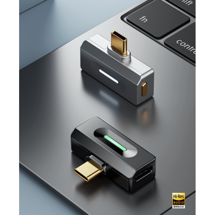 FiiO AiR LINK Transmiter bluetooth Hi-Res USB-C biały