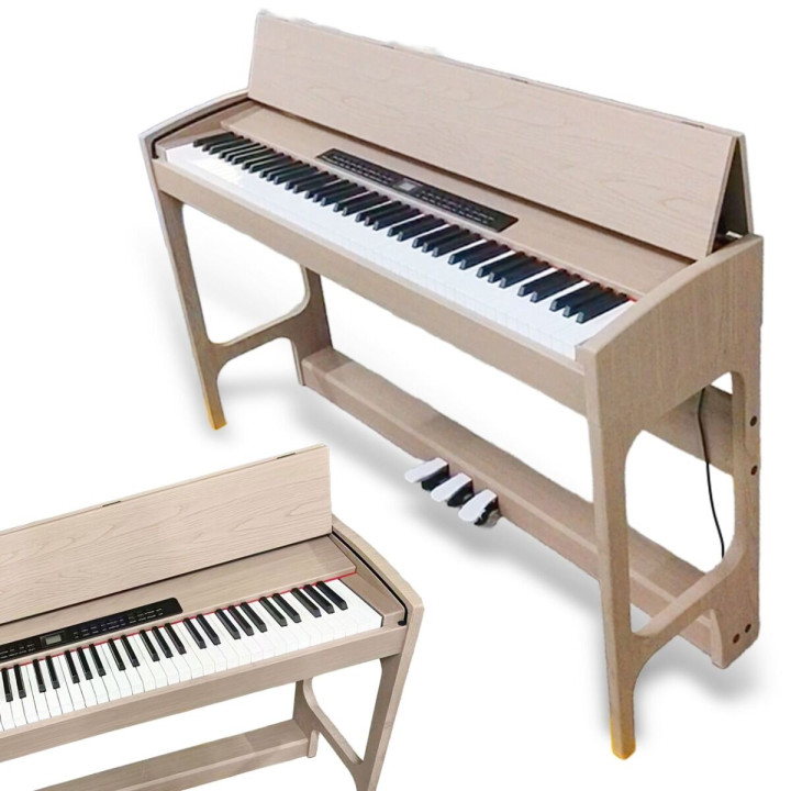 V-TONE BL-8815 pianino cyfrowe Bluetooth EQ MIDI 88 klawiszy ważona klawiatura młoteczkowa