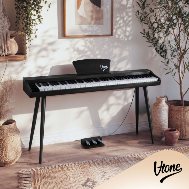 V-TONE BL-130 BK pianino cyfrowe wolnostojące 88 klawiszy Bluetooth MIDI