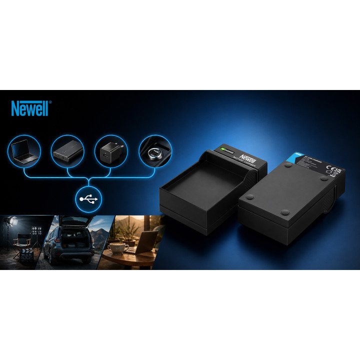 NEWELL NL0815 Ładowarka DC-USB do akumulatorów LP-E8 do Canon