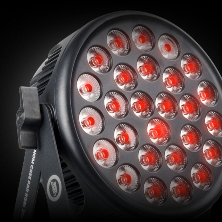 LIGHT4ME VENOM CREE PAR RGBL 27x15W reflektor sceniczny DJ LED DMX