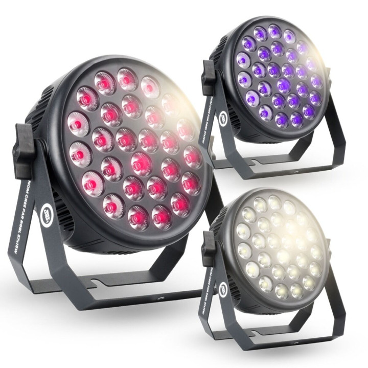 LIGHT4ME VENOM CREE PAR RGBL 27x15W reflektor sceniczny DJ LED DMX