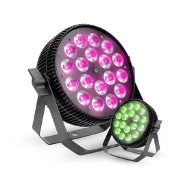 LIGHT4ME ALU TETRA RGBW PAR 18x10W reflektor sceniczny DJ LED DMX