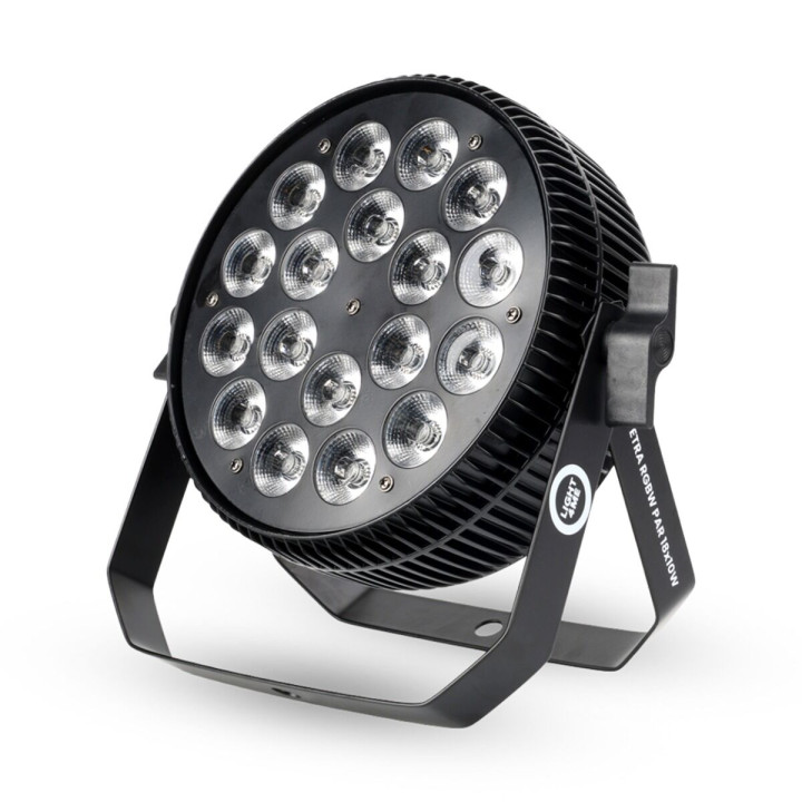 LIGHT4ME ALU TETRA RGBW PAR 18x10W reflektor sceniczny DJ LED DMX