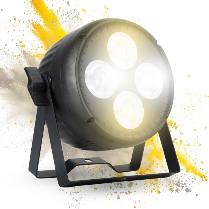 LIGHT4ME VENOM PAR COB CW WW 4x50W reflektor sceniczny LED DMX ciepła/zimna biel