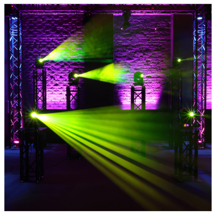LIGHT4ME DESTROYER 120W SPOT głowica ruchoma LED oświetlenie sceniczne