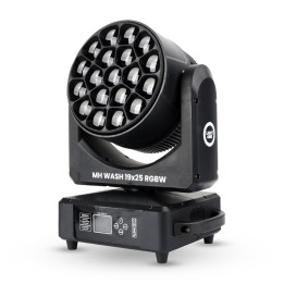 LIGHT4ME MH WASH 19x25 RGBW głowica ruchoma wash LED DMX uchwyt montażowy