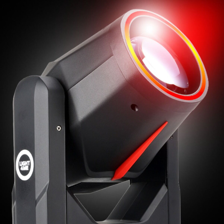 LIGHT4ME RED LINE 10R BEAM 295W głowica ruchoma beam DMX efekt ring LED 2x