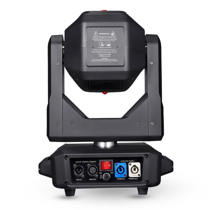 LIGHT4ME RED LINE 10R BEAM 295W głowica ruchoma beam DMX efekt ring LED 2x