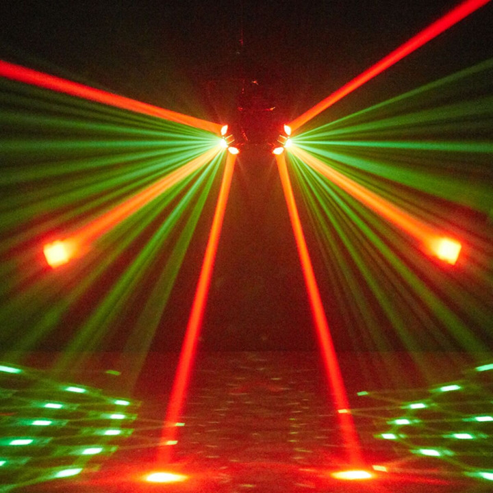 LIGHT4ME SID3 ruchomy multiefekt oświetleniowy 4w1 LED DMX efekt beam 24x3W R/G/B/W Magic Ball 2x10W Strobe