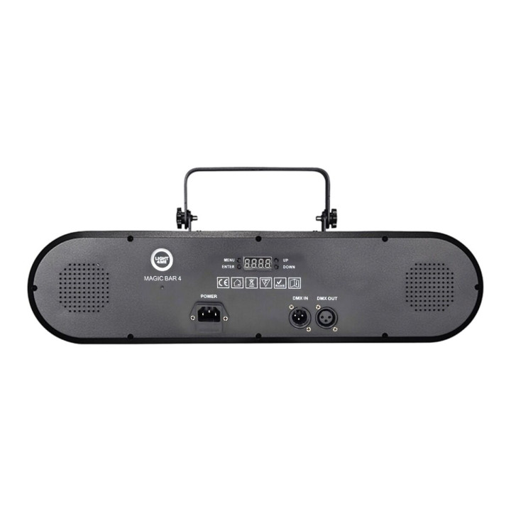 LIGHT4ME MAGIC BAR 4 multiefekt oświetleniowy 6w1 LED DMX Magic Ball 15W RGBW Water Wave 15W