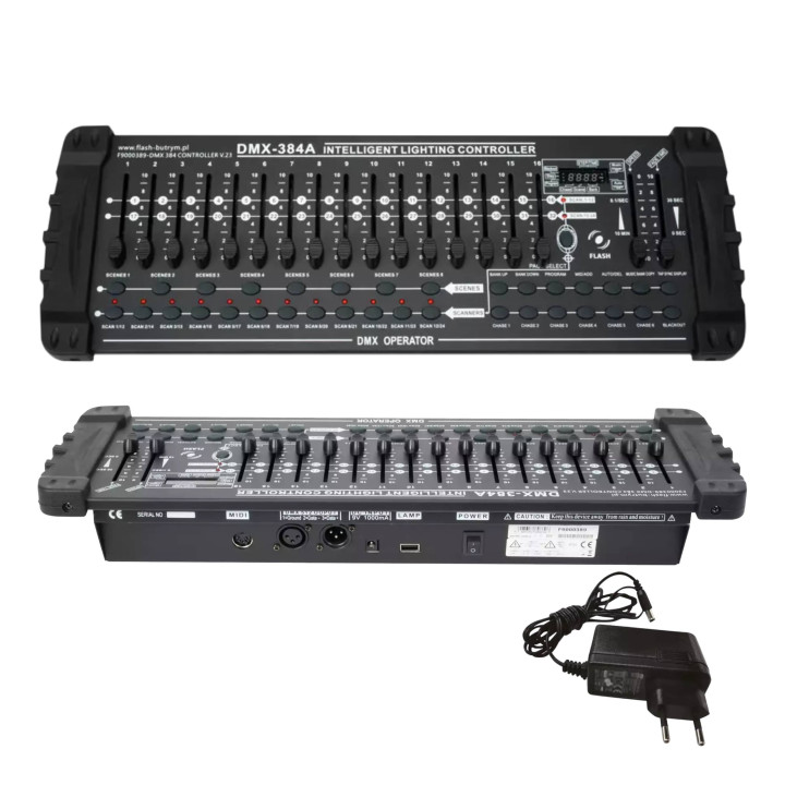 FLASH Kontroler DMX 384 V.23