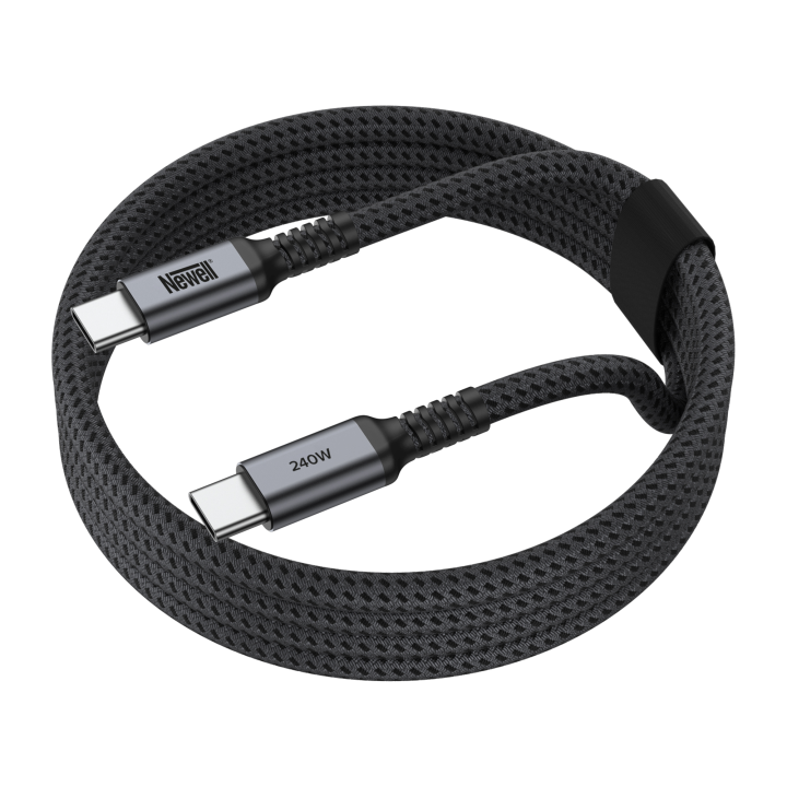 NEWELL NL4441 Kabel przewód USB-C - USB-C 240 W - 2 m grafitowy