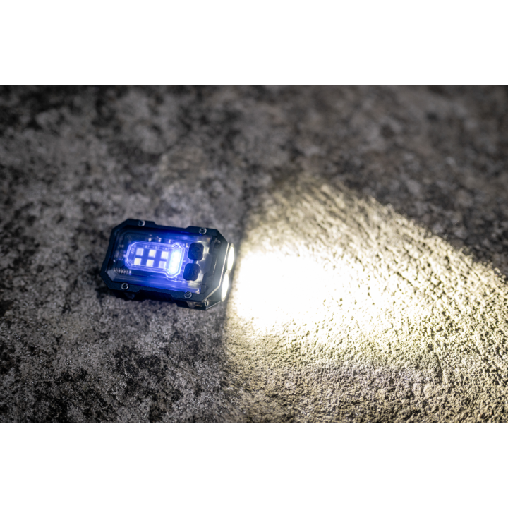 NEWELL EDC Nyks Solid Latarka LED czarna