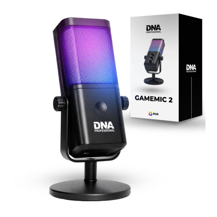 DNA GAMEMIC 2 mikrofon pojemnościowy USB RGB