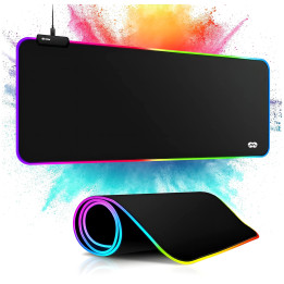 MOZOS GAMING MP-L podkładka pod myszkę i klawiaturę 80x30 cm z podświetleniem RGB