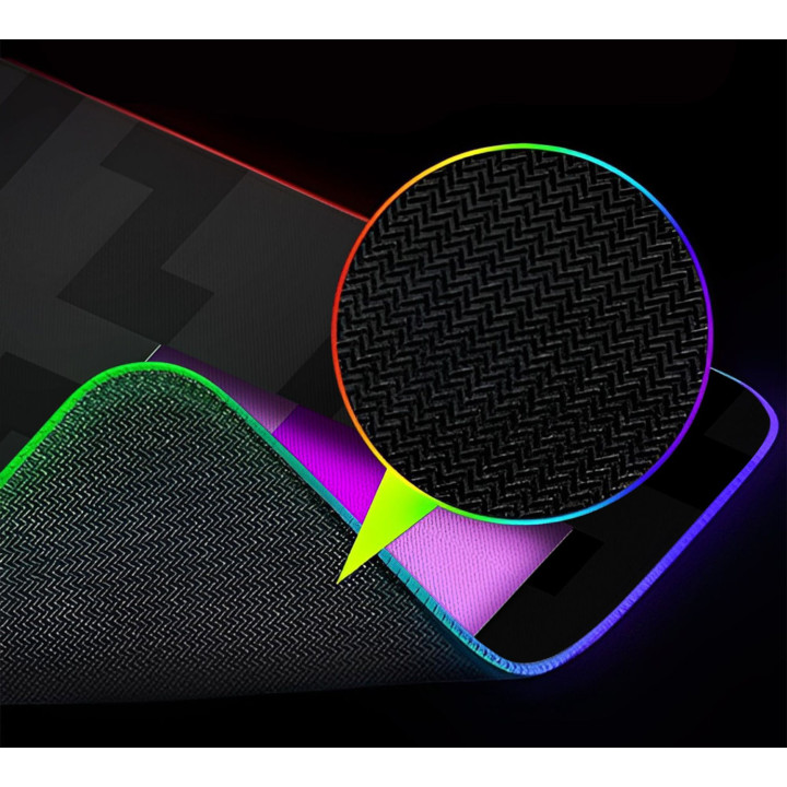 MOZOS GAMING MP-L podkładka pod myszkę i klawiaturę 80x30 cm z podświetleniem RGB