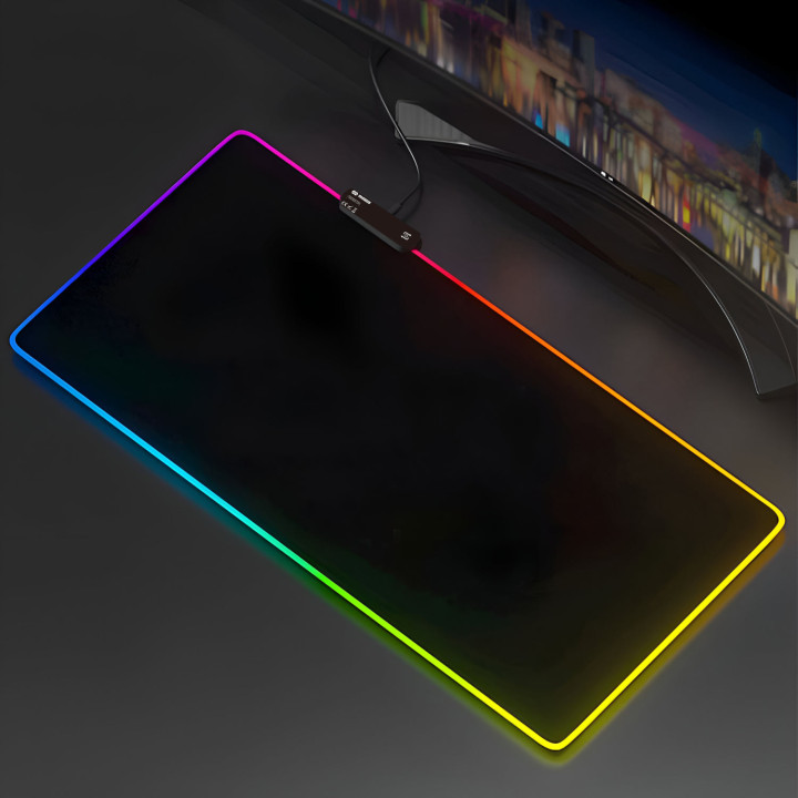 MOZOS GAMING MP-L podkładka pod myszkę i klawiaturę 80x30 cm z podświetleniem RGB