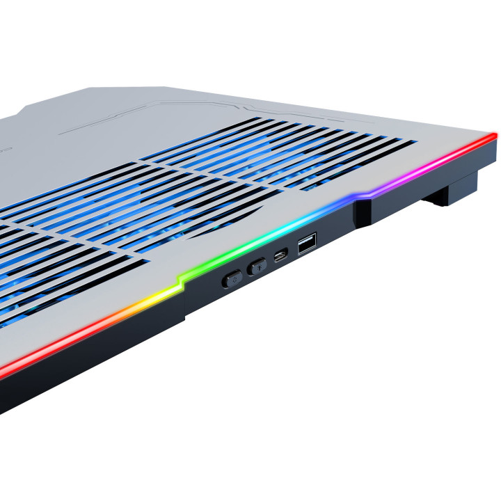 MOZOS LS6-RGB podstawka chłodząca pod laptopa