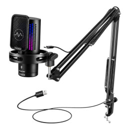 MOZOS MKIT-750PRO Mikrofon pojemnościowy USB do komputera