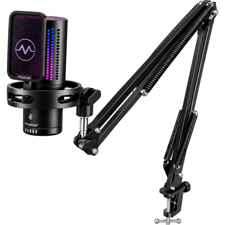 MOZOS MKIT-750PRO Mikrofon pojemnościowy USB do komputera