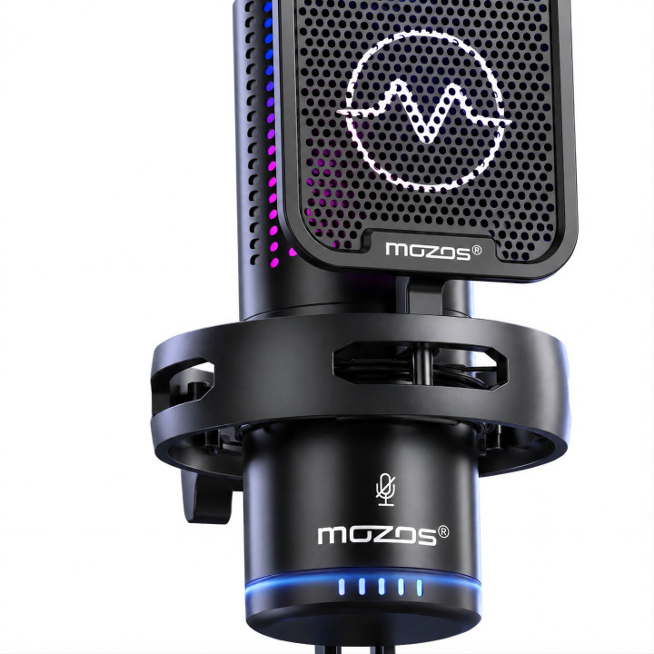 MOZOS MKIT-750PRO Mikrofon pojemnościowy USB do komputera