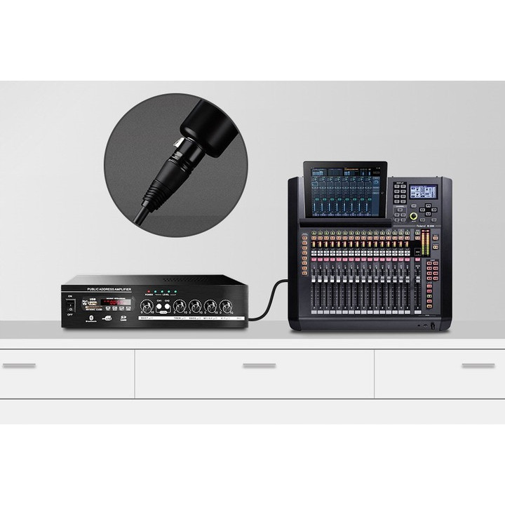 MOZOS MCABLE-XLR-FTM kabel mikrofonowy żeński XLR - męski XLR 3m