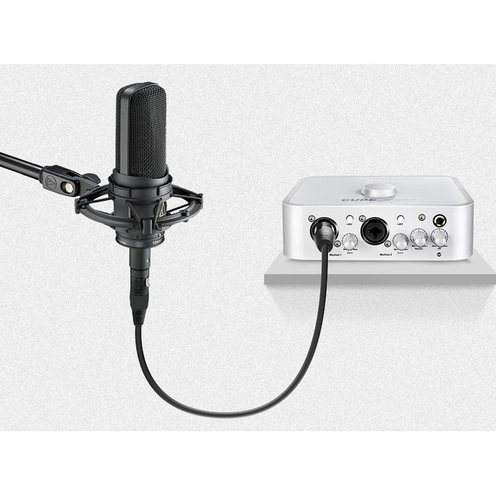 MOZOS MCABLE-XLR-FTM kabel mikrofonowy żeński XLR - męski XLR 3m