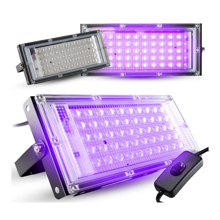 LIGHT4ME IP UV PANEL panelowy naświetlacz ultrafioletowy 50 × 0,5W UV LED