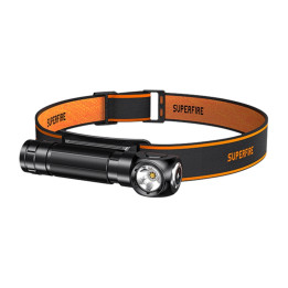 SUPERFIRE TH04-S latarka czołowa 1000lm USB-C