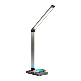 PLATINET PDL888B Lampka biurkowa 10W z ładowaniem bezprzewodowym czarna