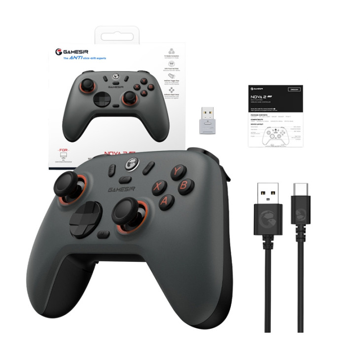 GAMESIR Nova 2 Lite kontroler bezprzewodowy (szary)