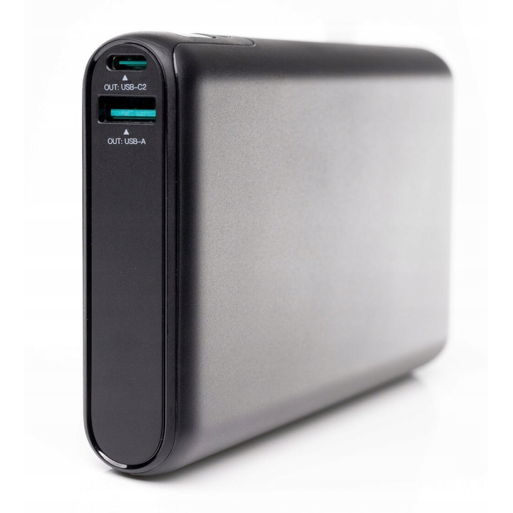 PLATINET PMPB30DL301B Power Bank 30000 mAh Ogniwa EV Li-Ion, QC 3.0, PD 100W