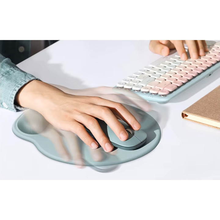 UGREEN 25243 Ergonomiczna podkładka pod mysz zielona
