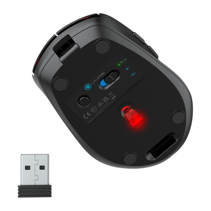 JLAB GO Charge Bezprzewodowa myszka czarna