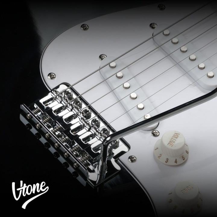 V-TONE EST39 BK gitara elektryczna 39 cali czarna 22 progi