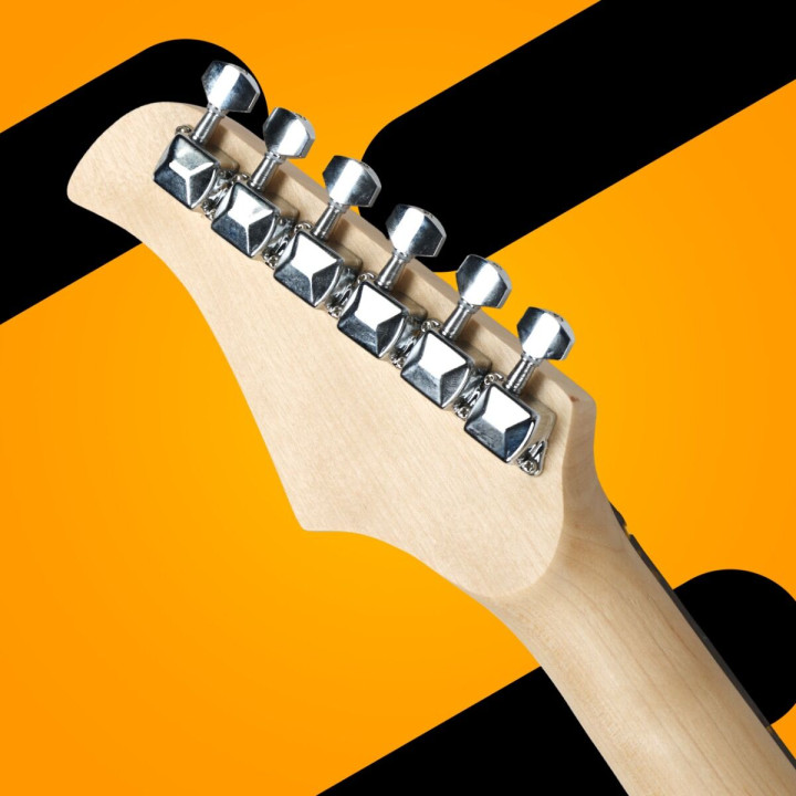 V-TONE EST39 SB gitara elektryczna 39 cali ST 22 progi