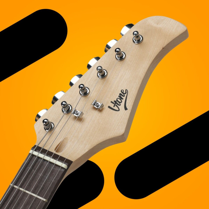 V-TONE EST39 SB gitara elektryczna 39 cali ST 22 progi