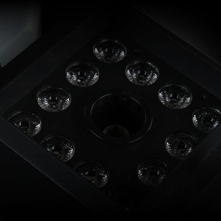 LIGHT4ME JET 1500 LED V2 wytwornica dymu pionowego 1500W DMX RGB LED pilot bezprzewodowy